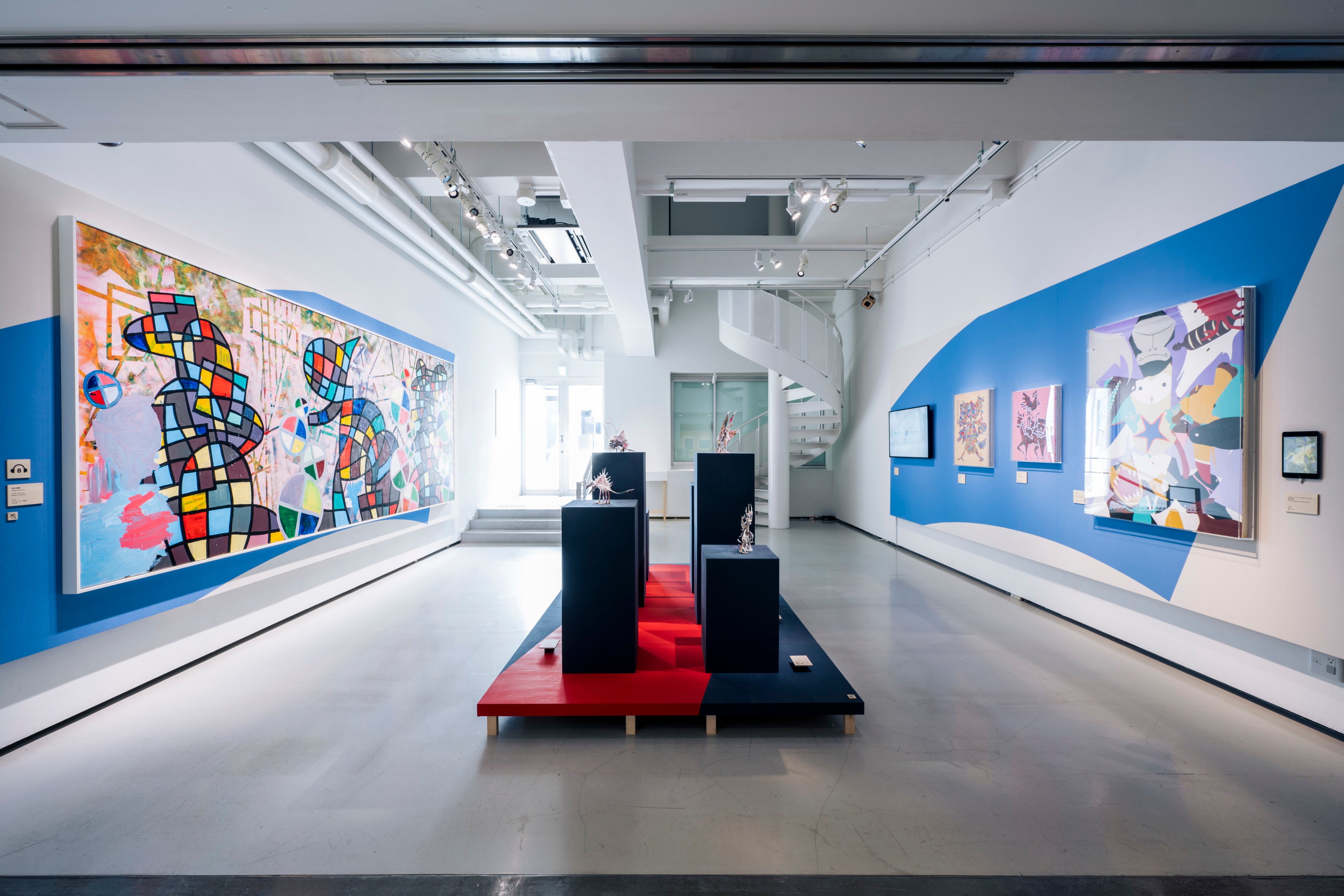 「かわるかたち」会場風景　撮影：ただ（ゆかい）