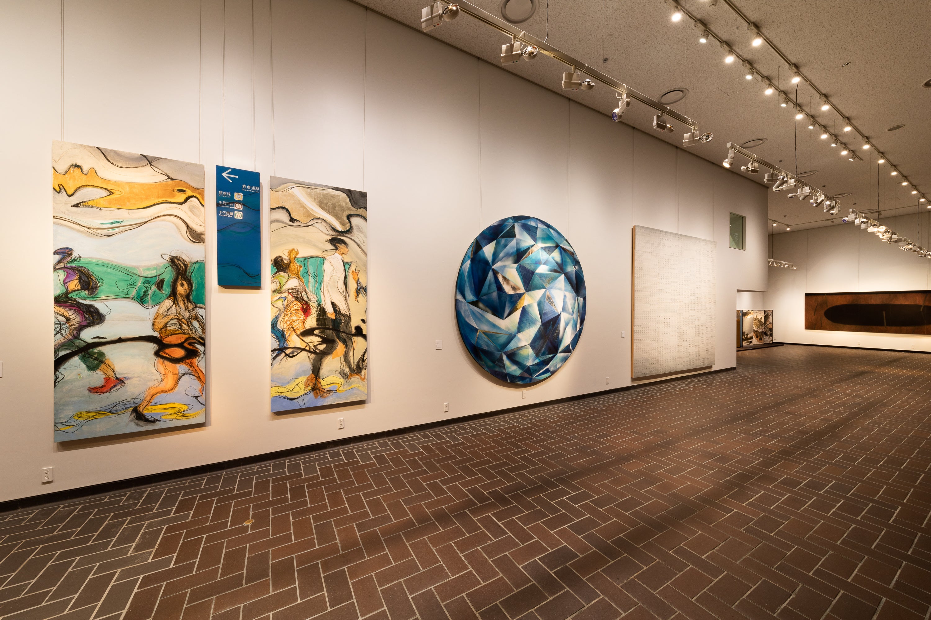 都美セレクション グループ展 2020「東アジア絵画のなかへ―トランスする「日本画」の可能性」会場風景　 撮影：山中慎太郎（Qsyum!）