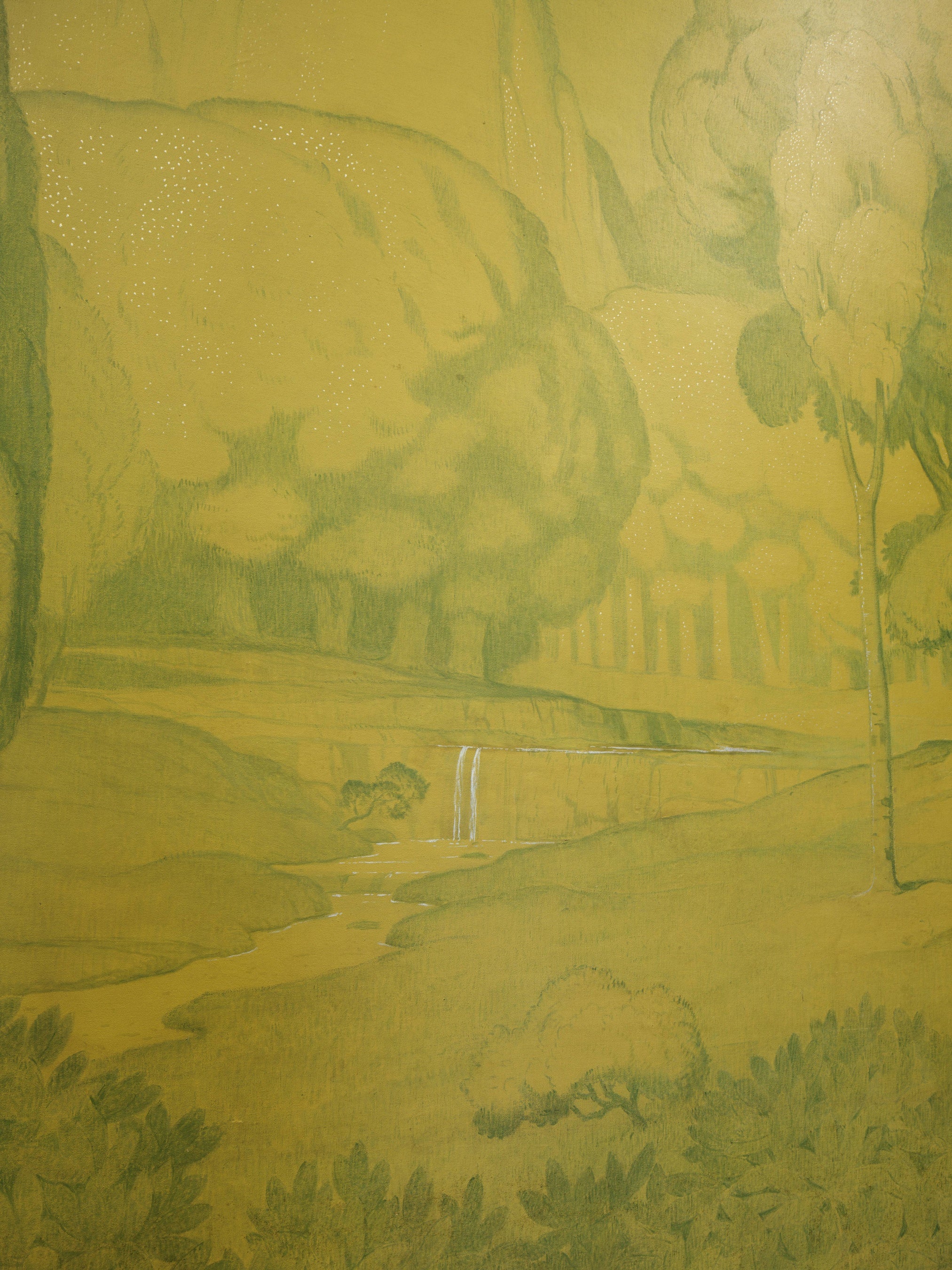 東京都庭園美術館本館　小客室壁画