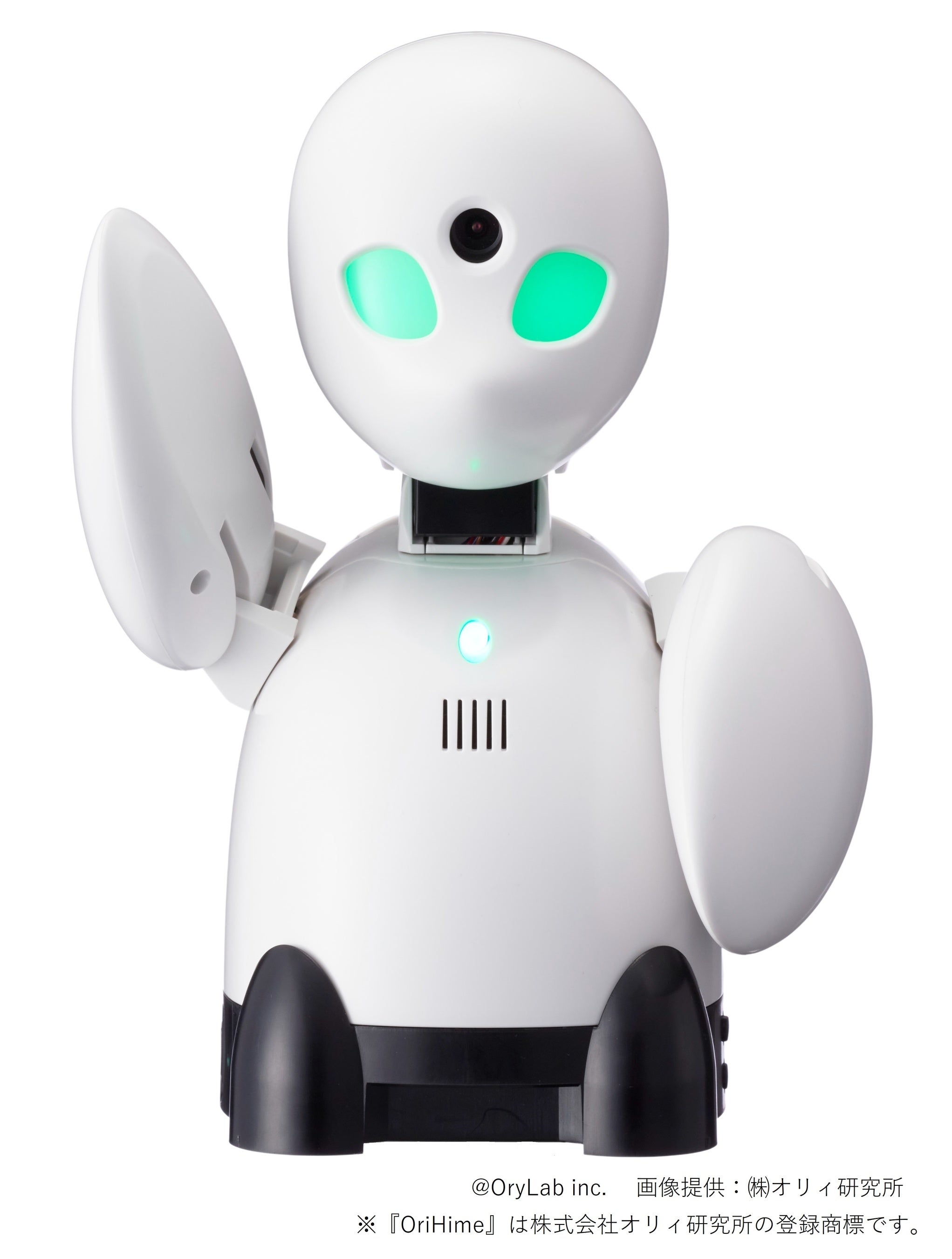 @OryLab inc.　画像提供：㈱オリィ研究所 ※『OriHime』は株式会社オリィ研究所の登録商標です。