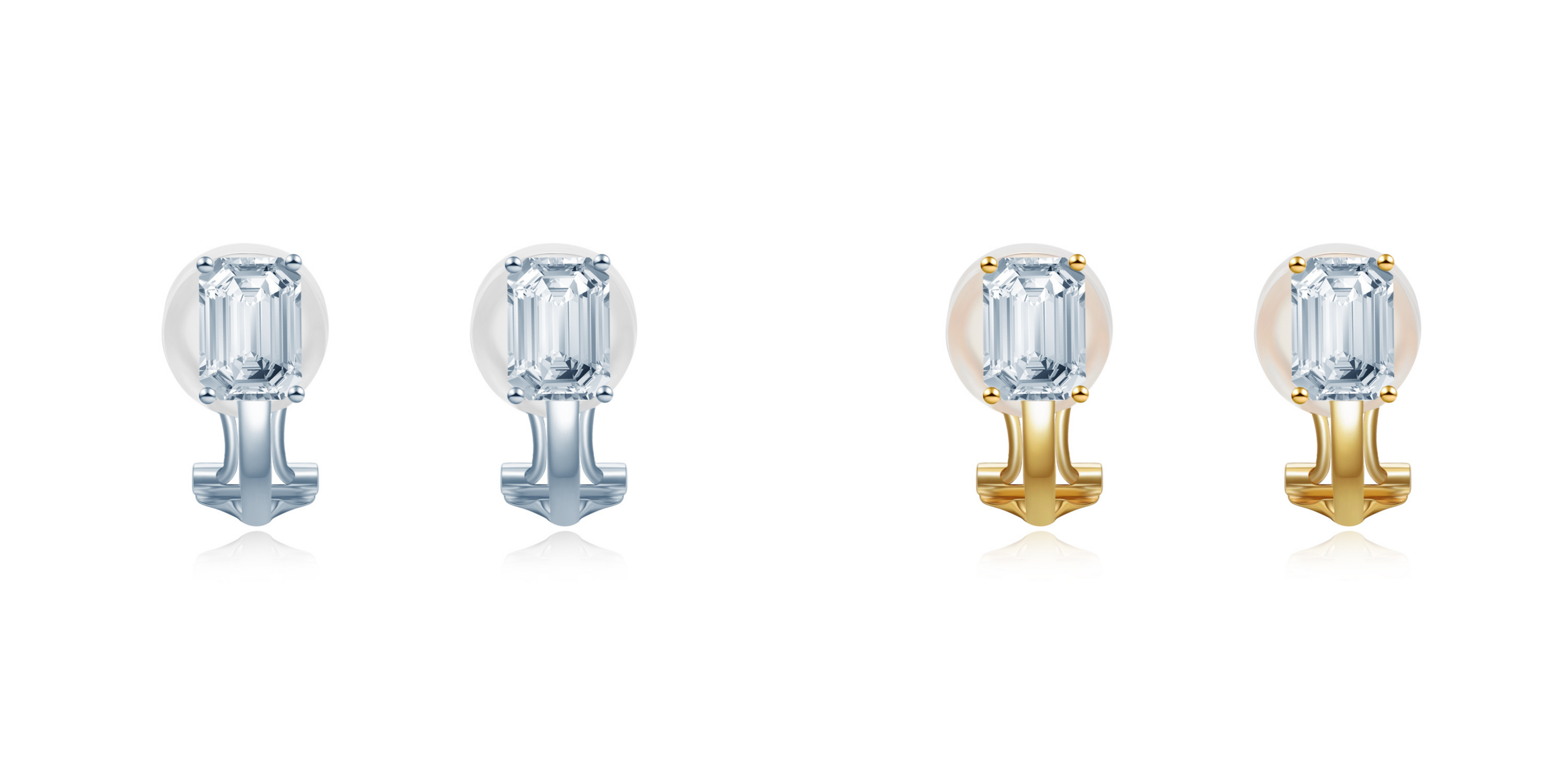 ER140WG,YG, 両耳合計2.0ct