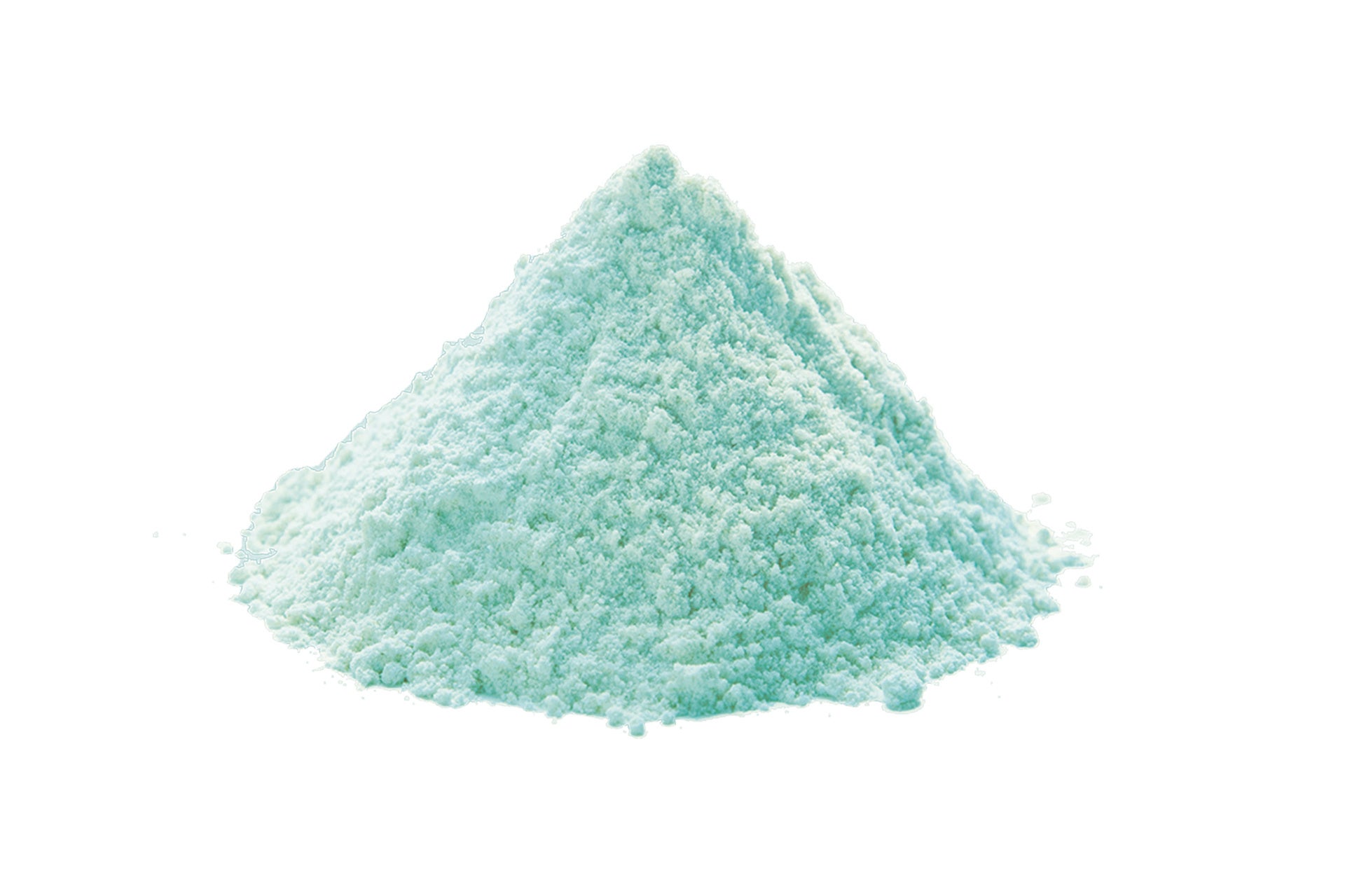 ライトグリーン色のお湯