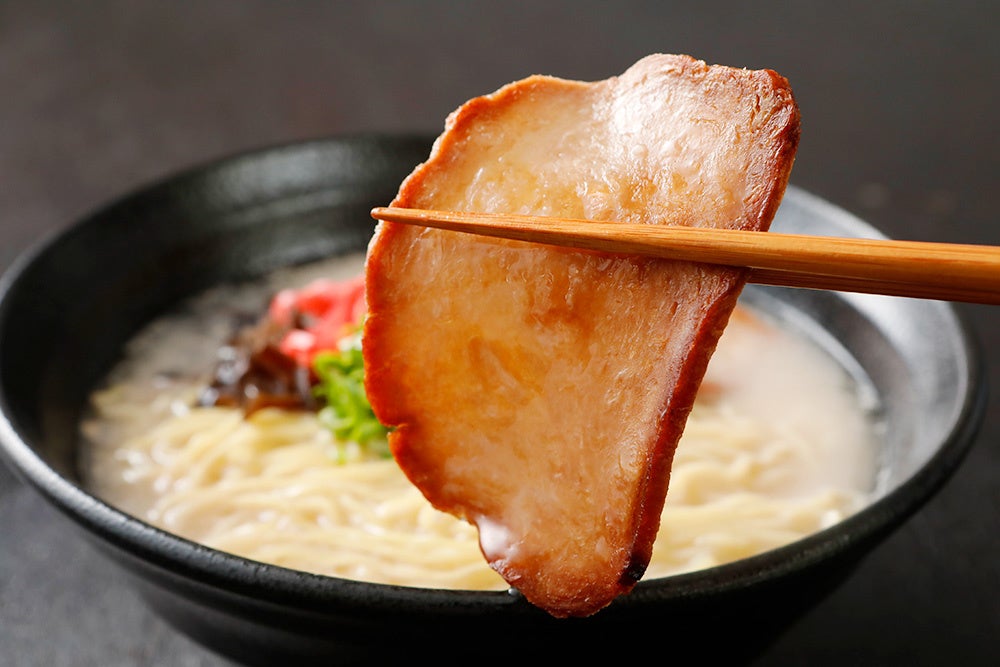 ラーメンを彩る『Green チャーシュー』