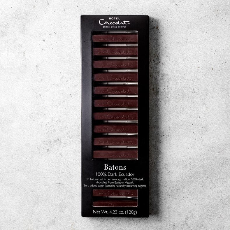 カカオ 100% ダークチョコレート エクアドル バトン　￥1,200（税込）