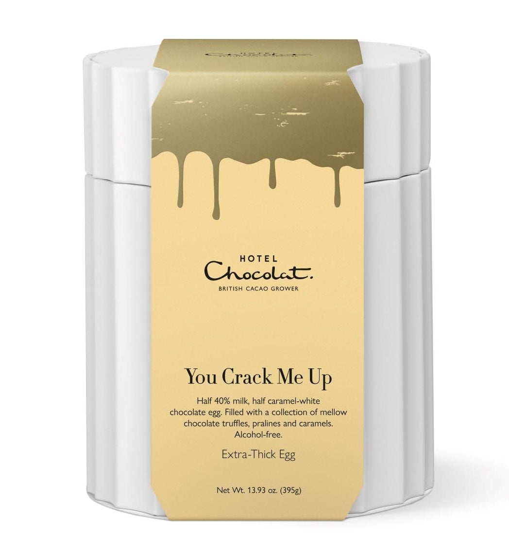 大きなたまごは、リユース できるTin（缶）入りです。