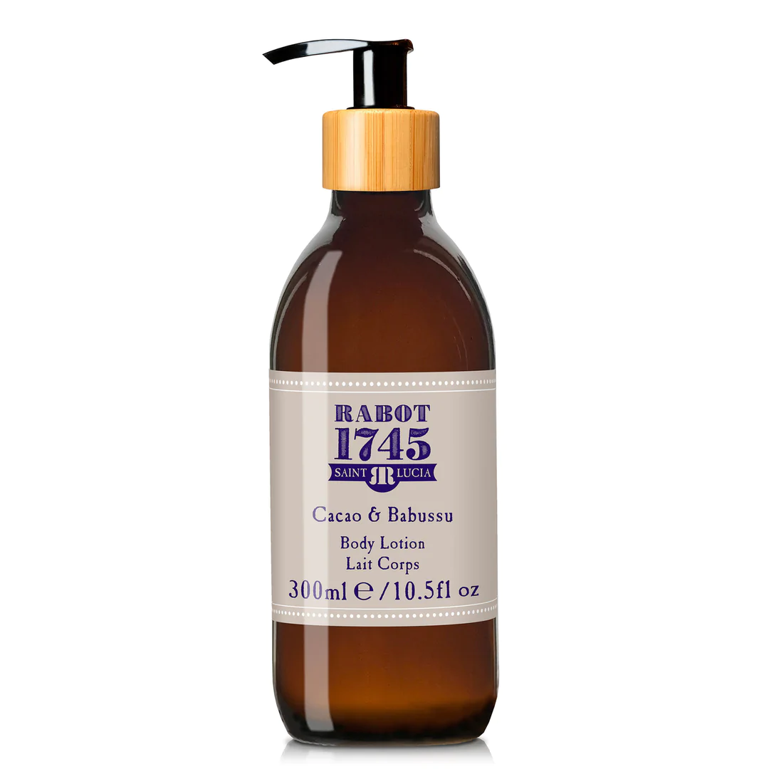 ボディローション／カカオ＆ババス　￥3,600（税込）