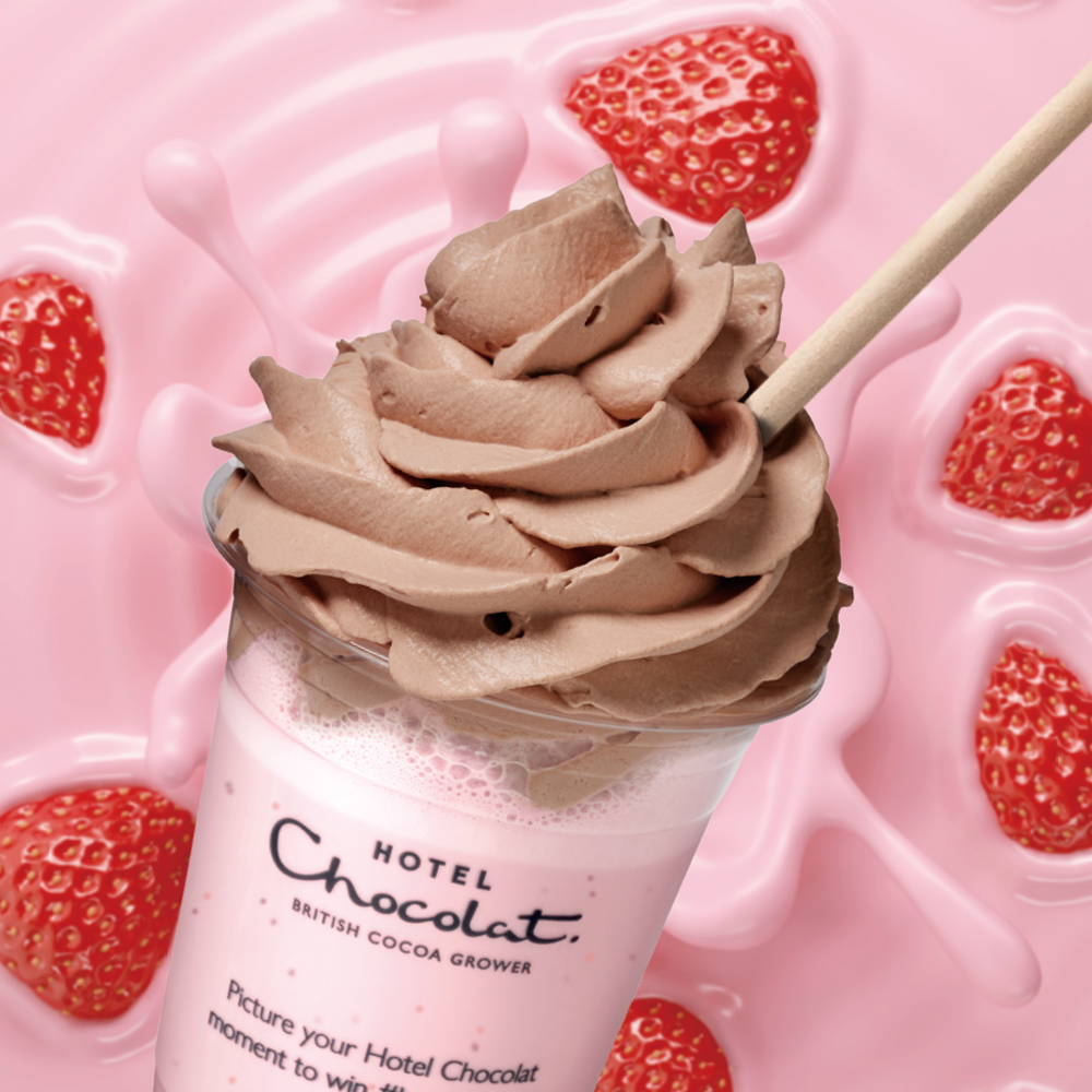 『ストロベリーチョック』 レギュラー￥650・ラージ ￥750（各税込）