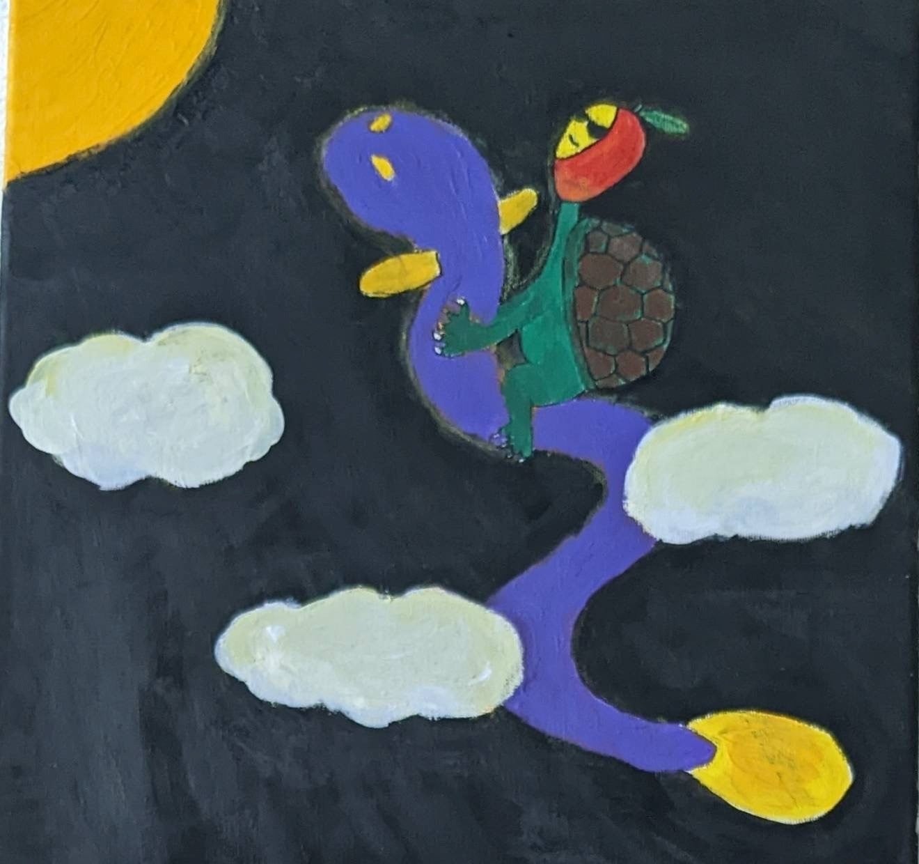 作品２「昇り鰻」