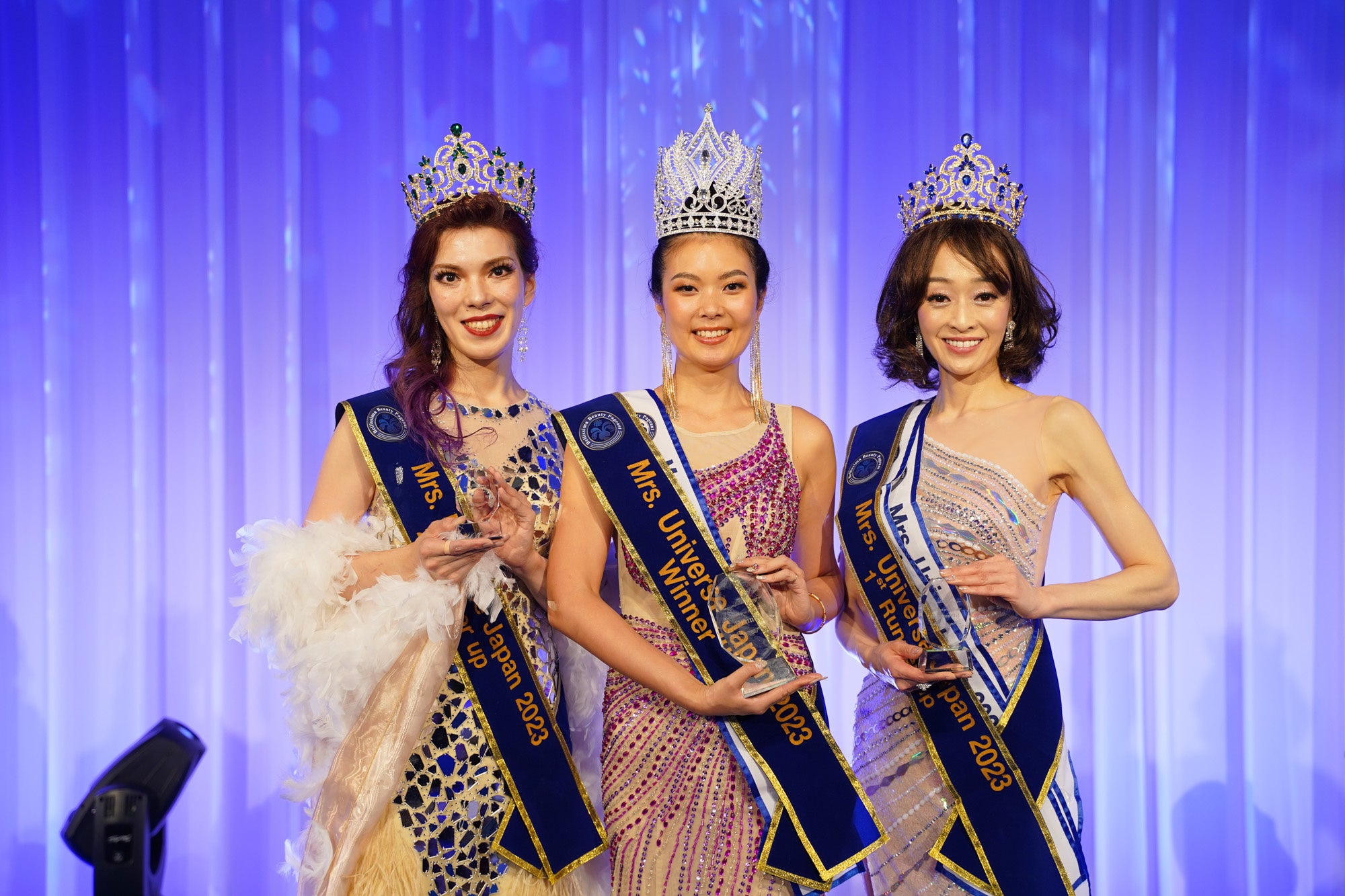 昨年ミセスユニバース2023のTOP3