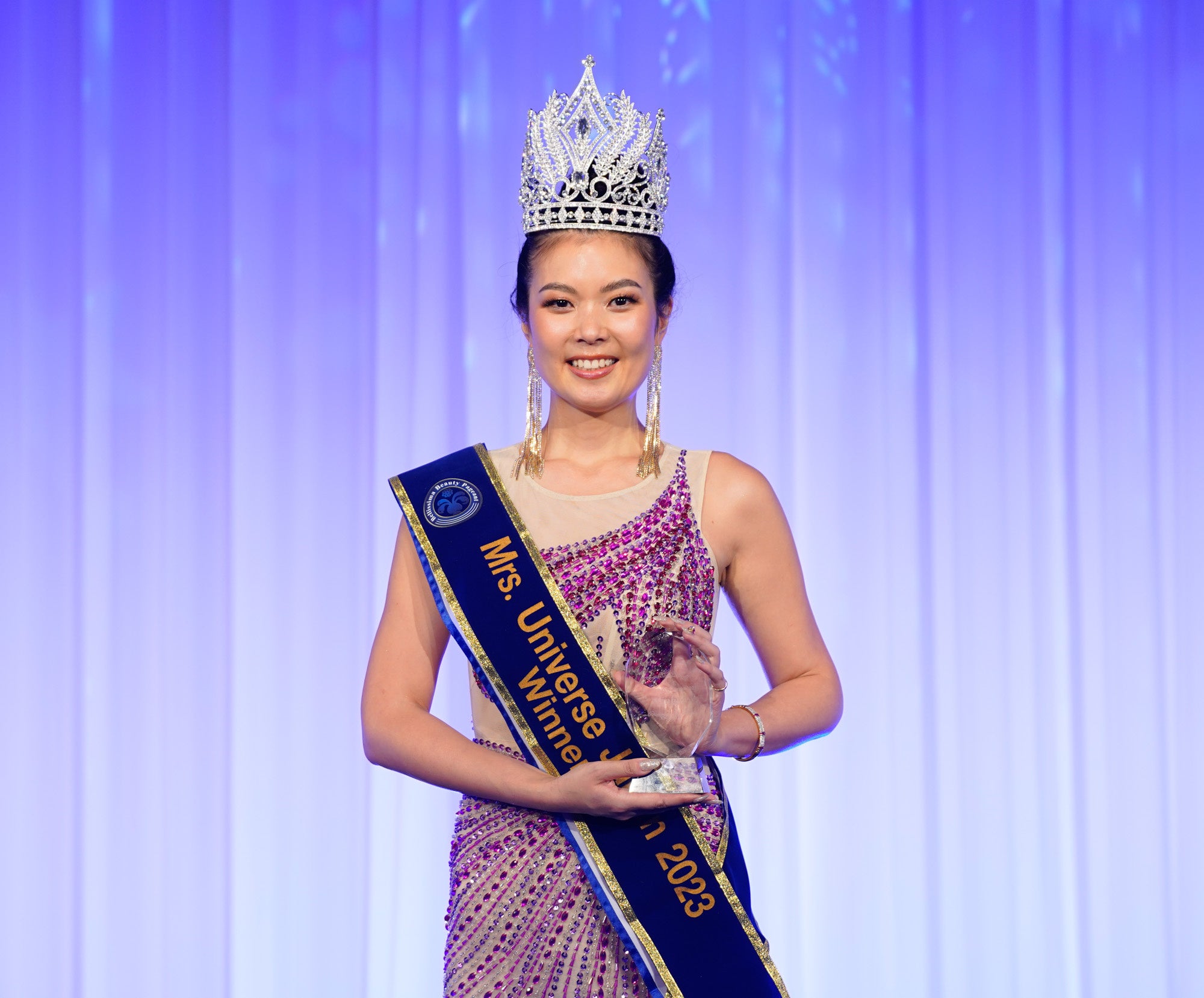 昨年ミセスユニバースジャパン2023の日本代表