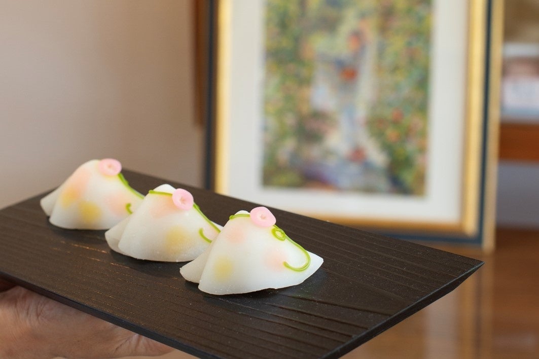 児島虎次郎『朝顔』