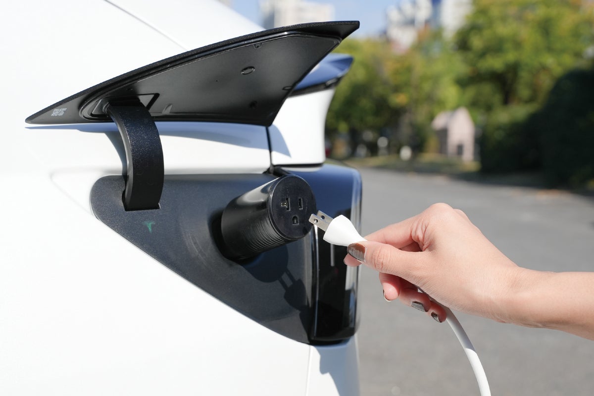 給電アダプター接続イメージ