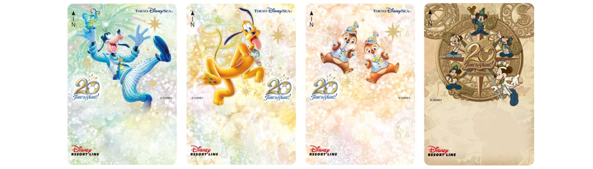 東京ディズニーシー ２０周年 タイム トゥ シャイン グランドフィナーレデザインのフリーきっぷが登場 株式会社舞浜リゾートラインのプレスリリース