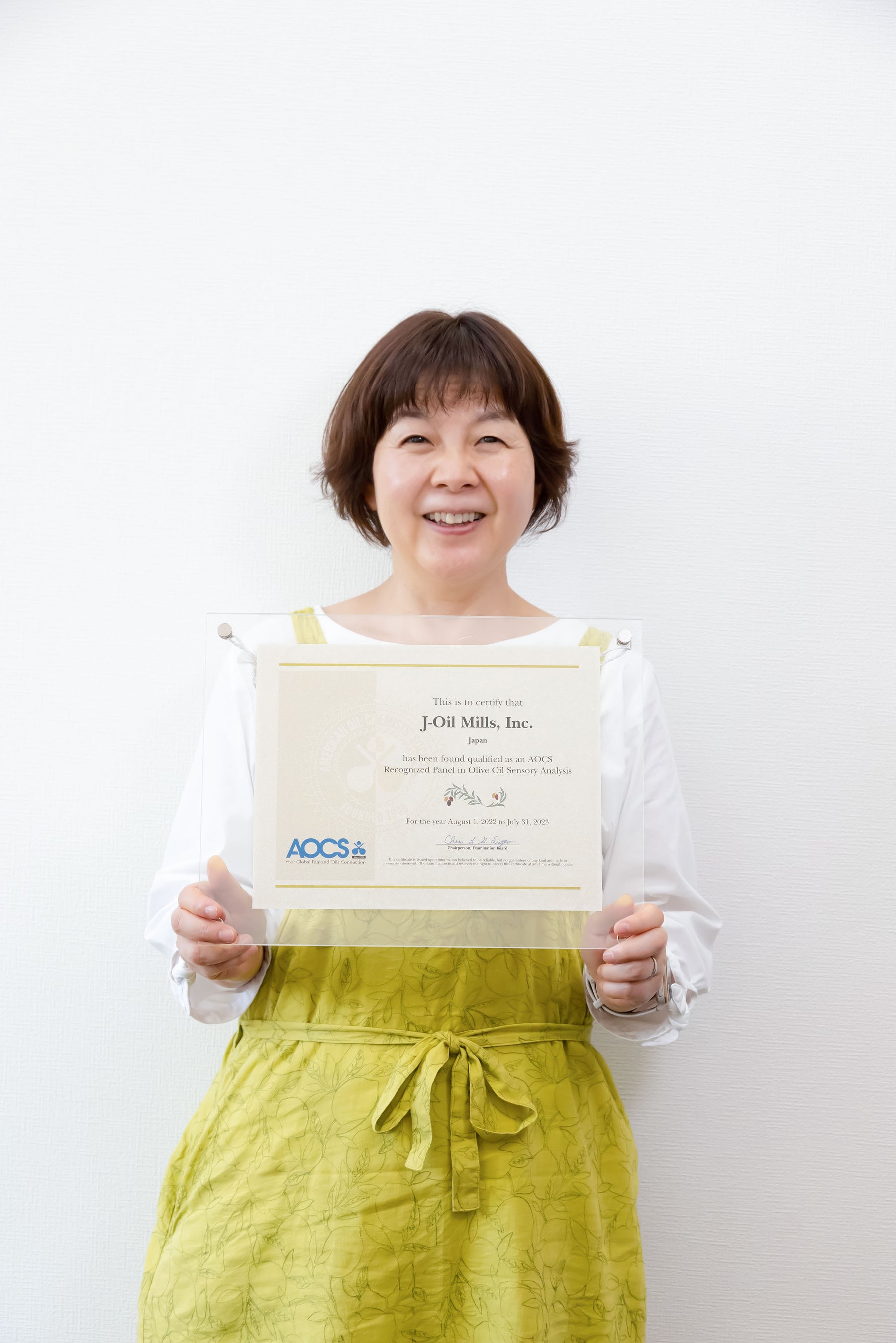 株式会社J-オイルミルズ　油脂事業統括部家庭用事業部　水野 勢技世（みずの せきよ）