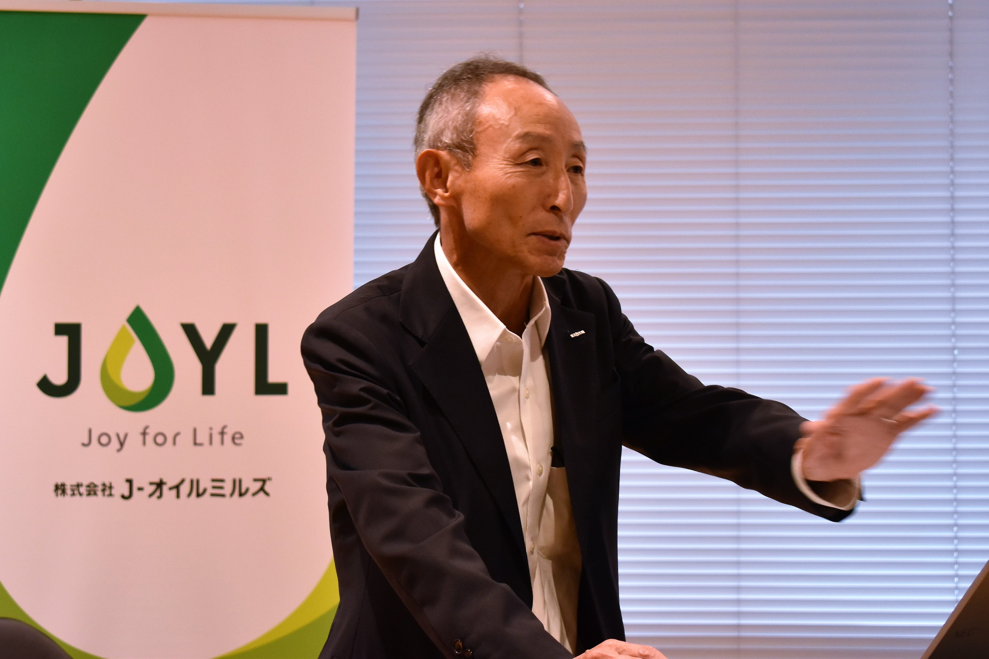 代表取締役社長執行役員CEO 佐藤 達也  =2日、おいしさデザイン工房®