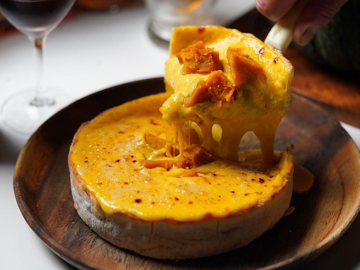 ごろごろかぼちゃのシカゴピザ