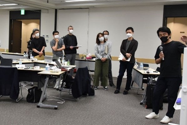 レジリエンス合宿には役員から課長職まで参加