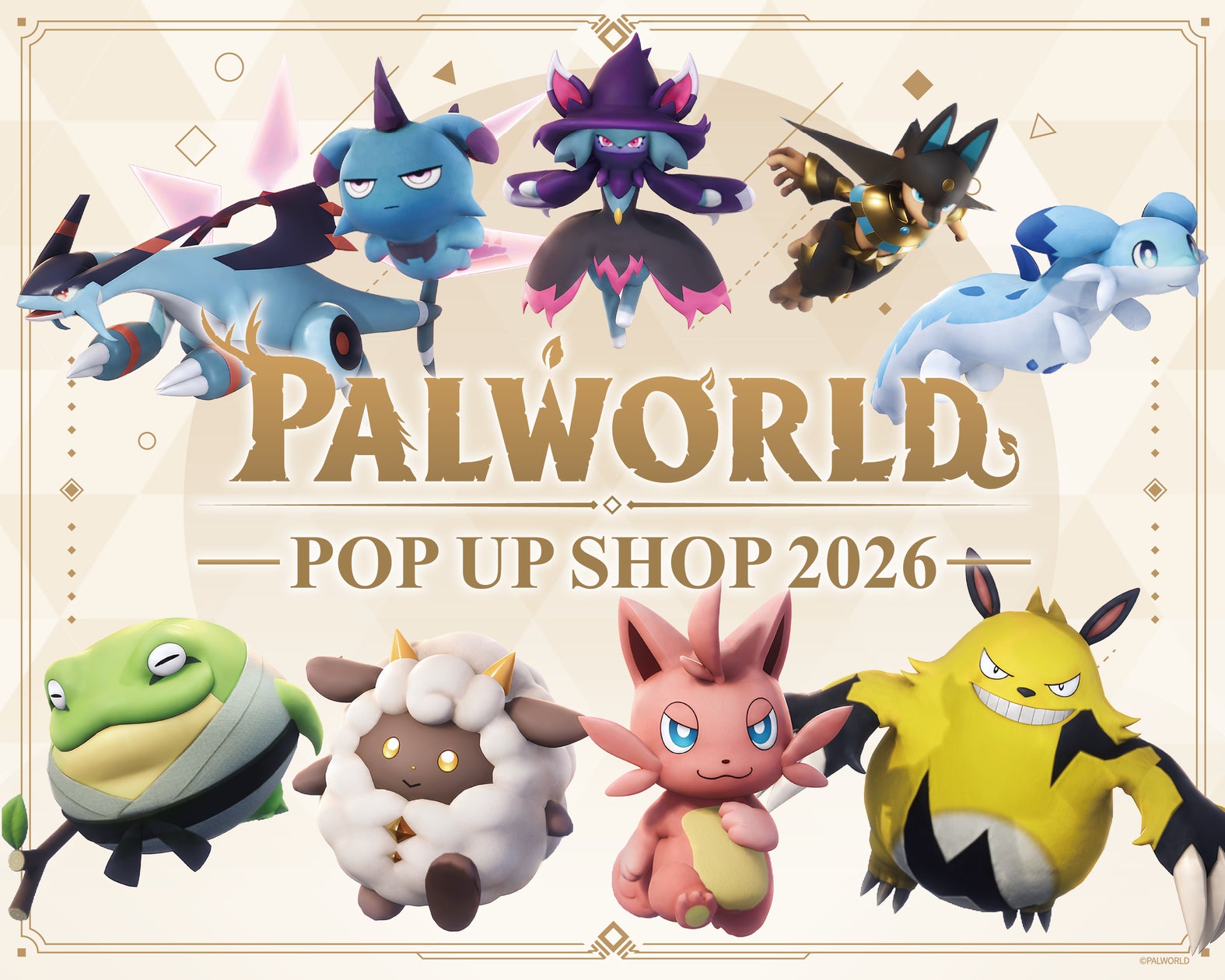 【パルワールド】プレイヤー4000万人突破!渋谷モディで限定グッズ販売! 【パルワールド】プレイヤー4000万人突破!渋谷モディで限定グッズ販売!