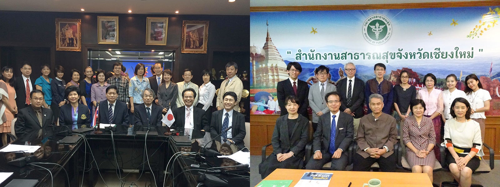 チェンマイ大学、香川大学、チェンマイ保健局とのJICA実証事業
