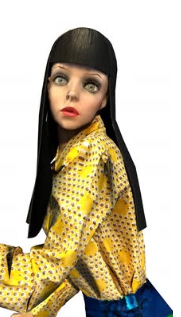 昭和ビンテージ洋品店 異次元店のキャラクター町子