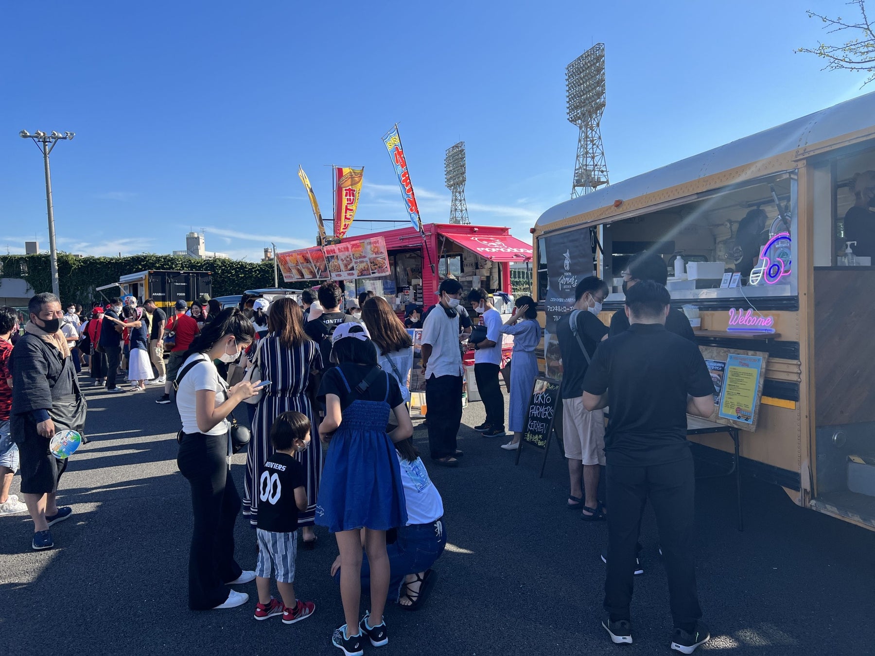 目がよくなるといわれる食材を使ったキッチンカー