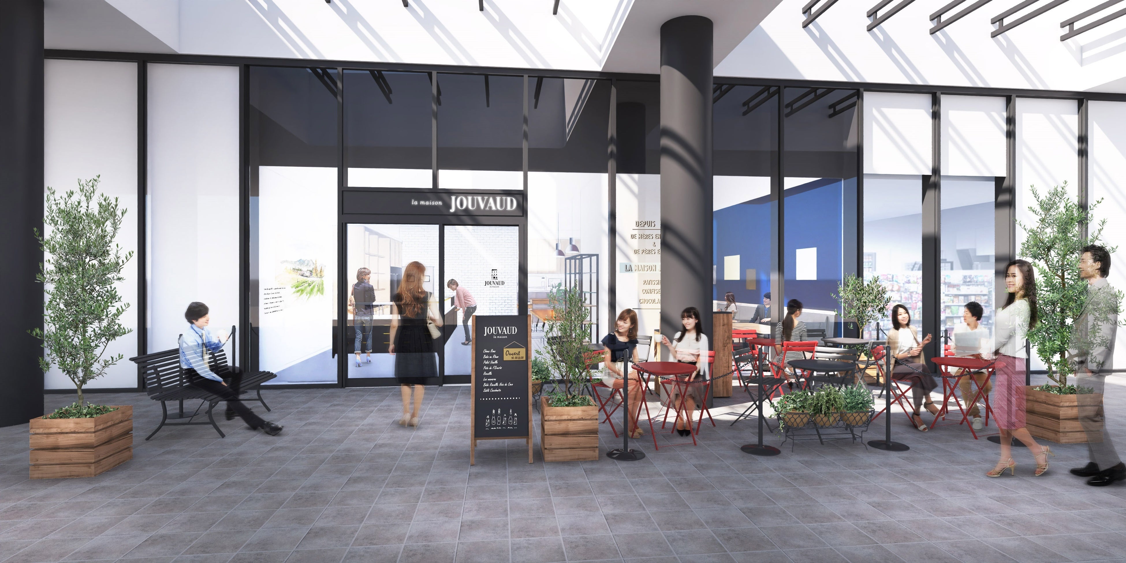 La maison JOUVAUD 虎ノ門ヒルズ店　店舗イメージ