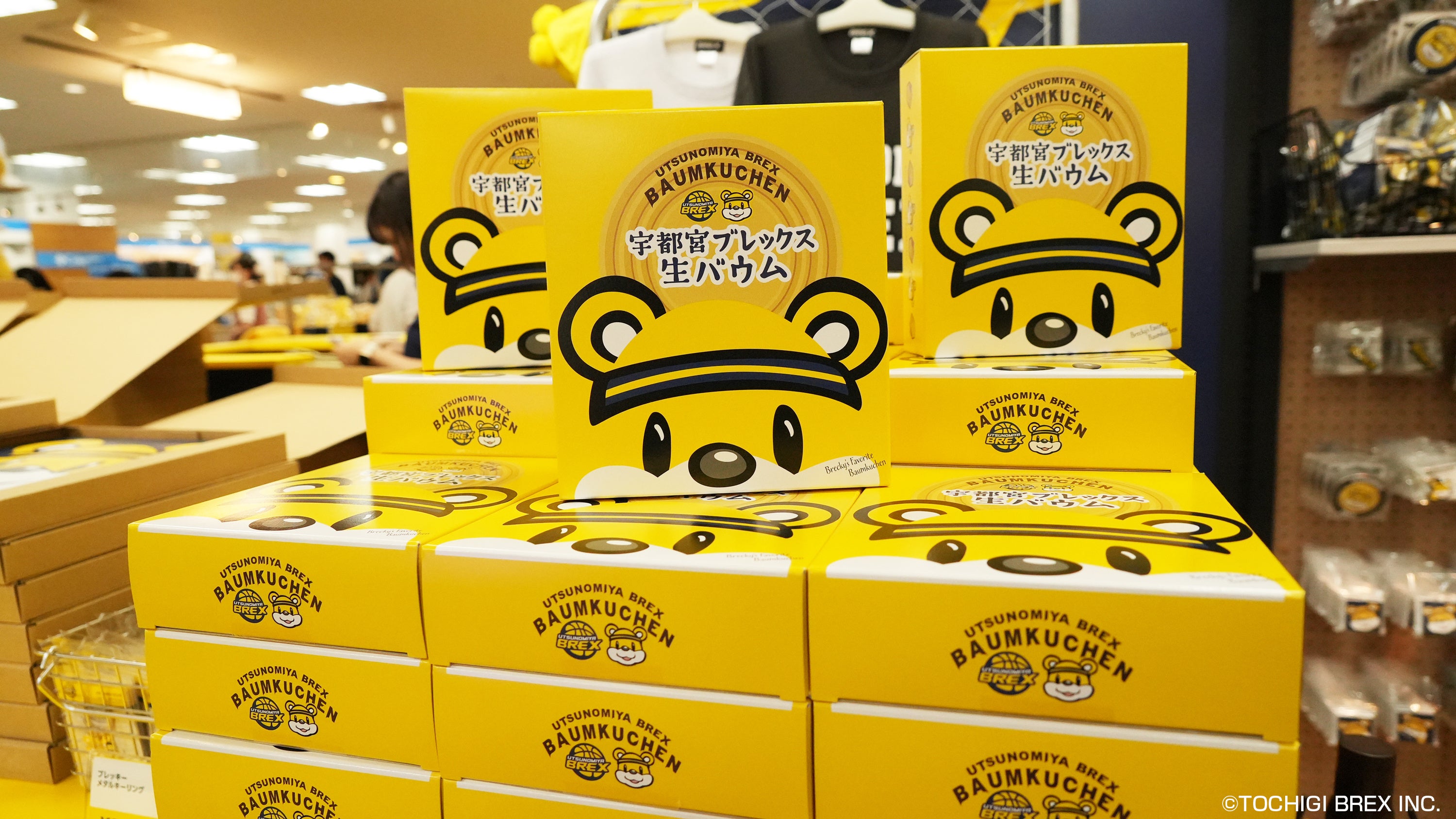 宇都宮ブレックス】ブレックス初となる公式グッズショップ「BREX