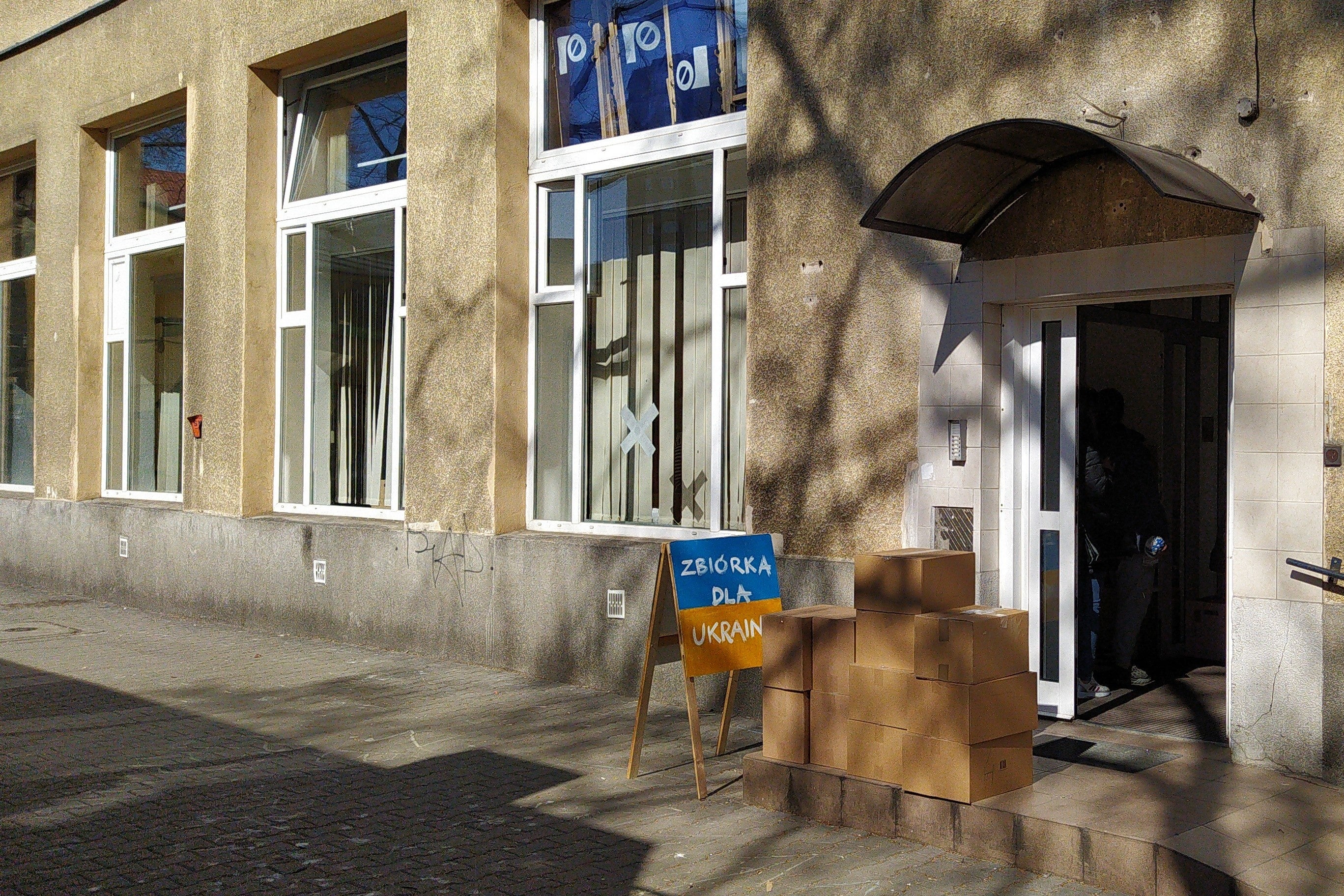 ウクライナ避難民受入施設