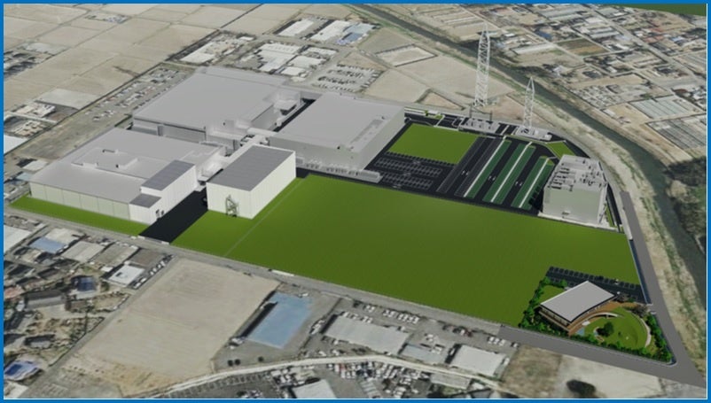 鴻巣研究所全体の鳥瞰図