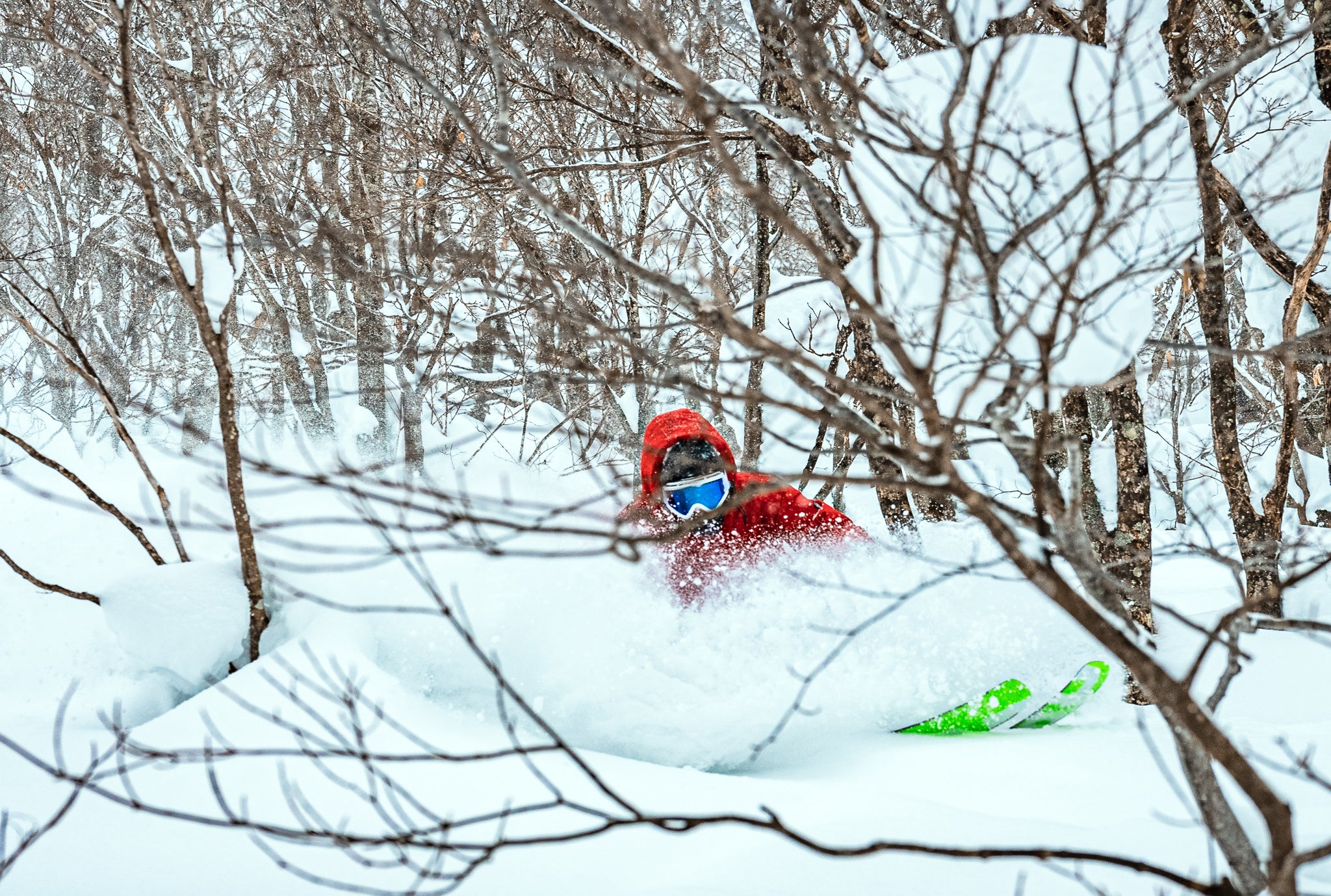 上級者にはたまらないパウダースノー