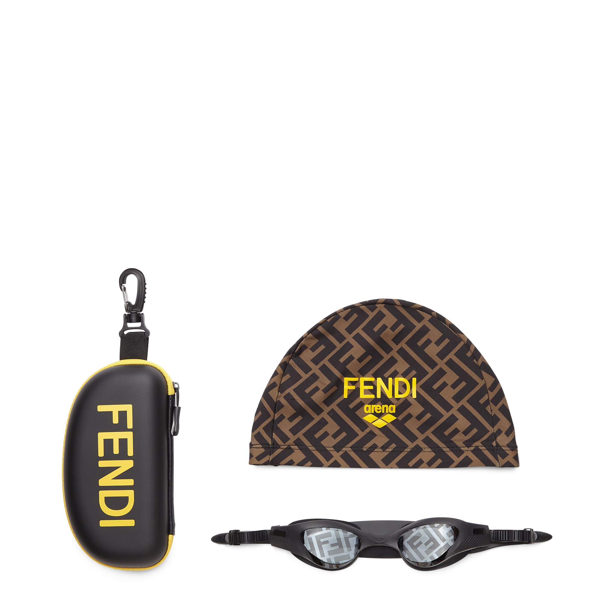 フェンディ、「FENDI x arena」スイミングキットを限定発売