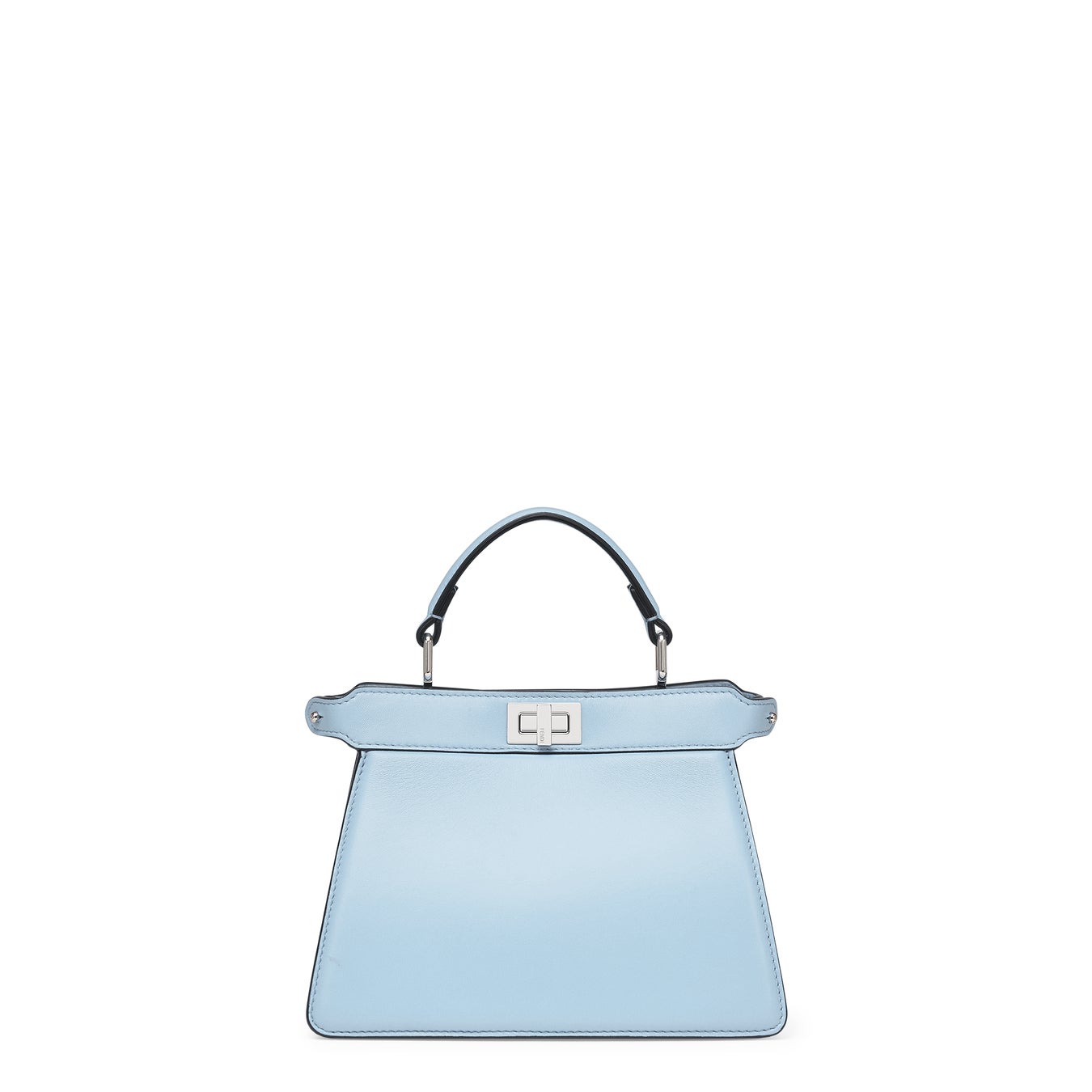 FENDI☆ピーカブー アイシーユー プチ コーラルデニムバッグ フェンディ、鮮やかなレインボーカラーの「ピーカブー アイシー