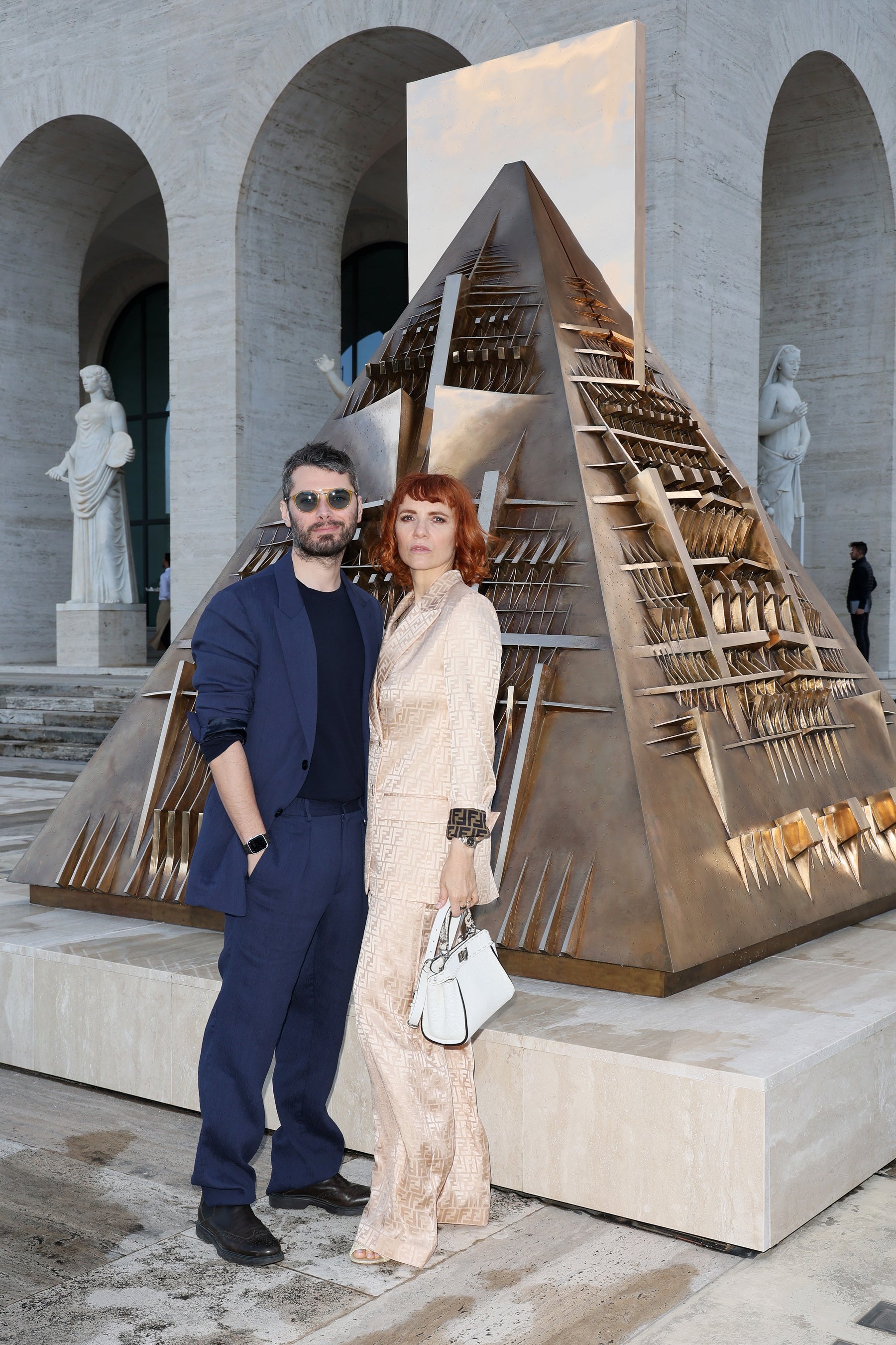 Stefano Lodovichi and Camilla Filippi