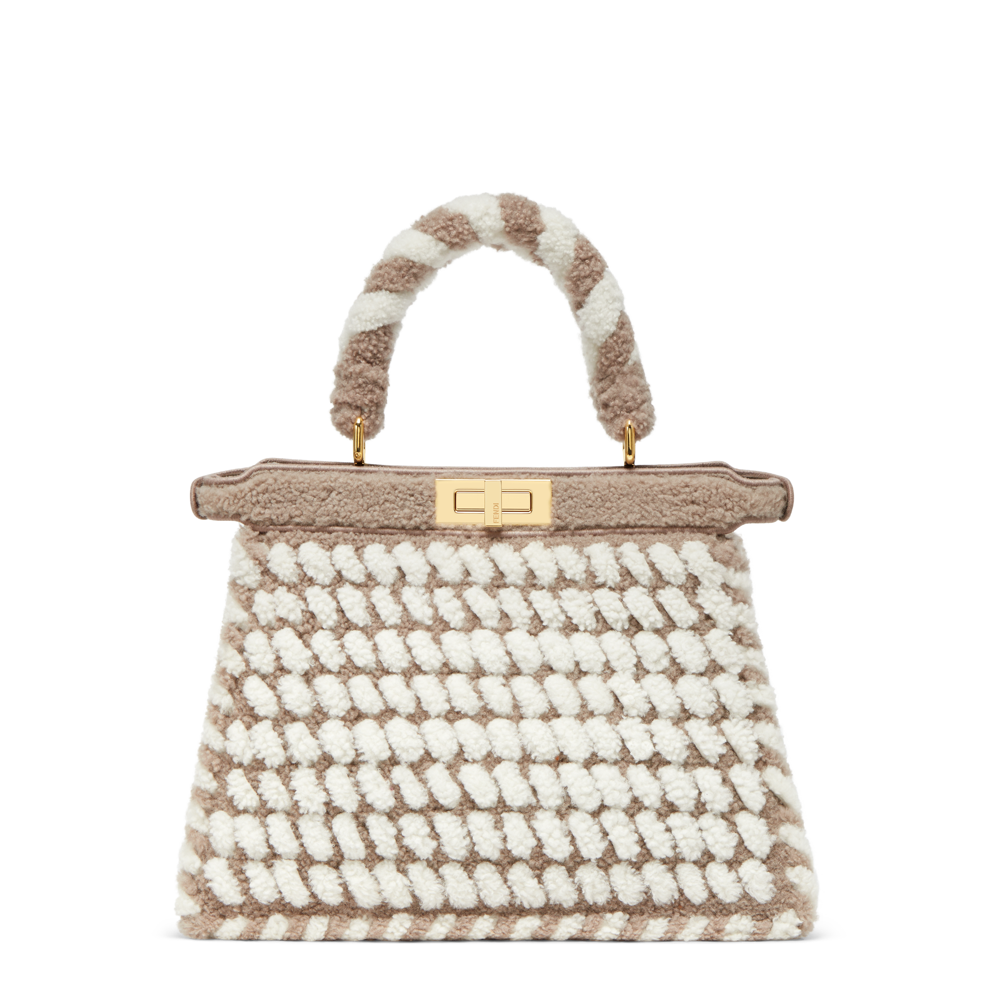 FENDI ピーカブーアイシーユー　ミディアム　チャーム付き Amazon | [フェンディ] ピーカブー アイシーユー ミディアム