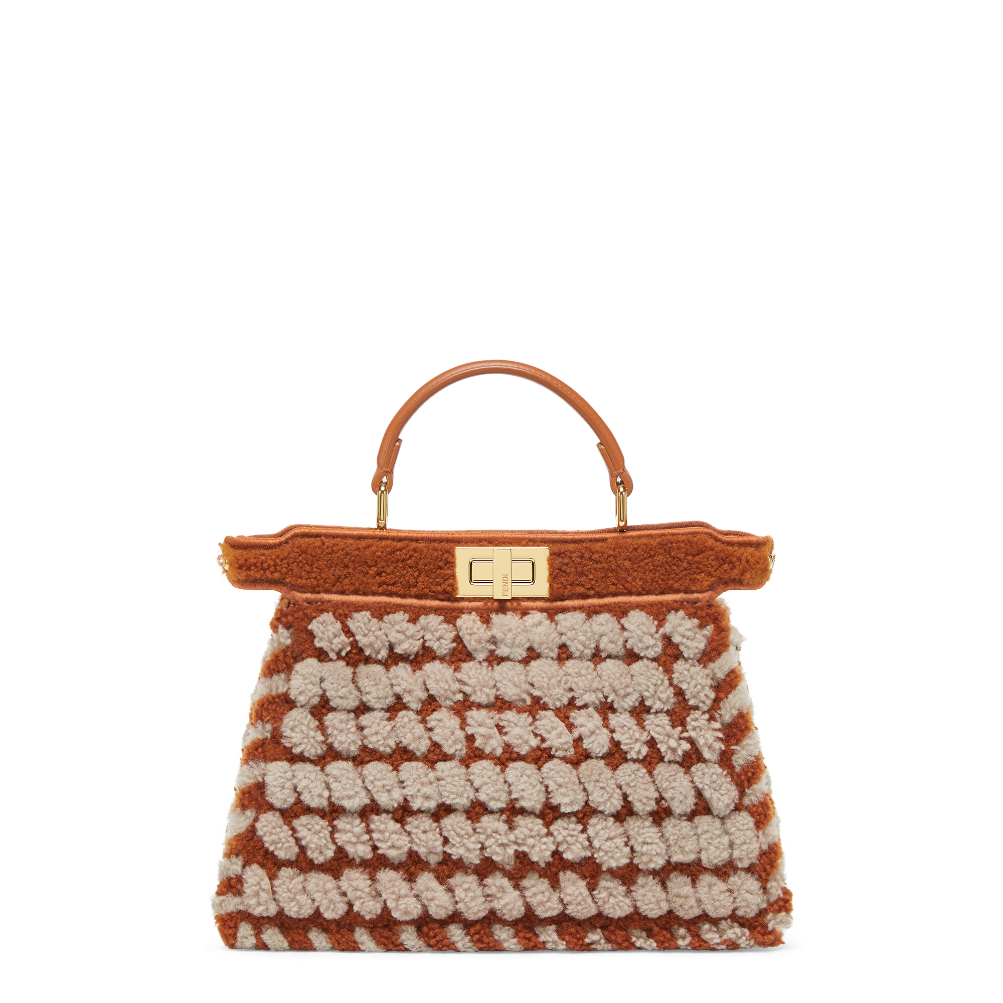 FENDI ピーカブー アイシーユー プチ ピンク♡ 新色【FENDI】ピーカブー ISeeU プチ ピンク バッグ (FENDI