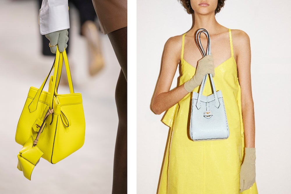 フェンディ、「ミニ オリガミ」バッグの新色と「フェンディ フェンディ、「ミニ オリガミ」バッグの新色と「フェンディ