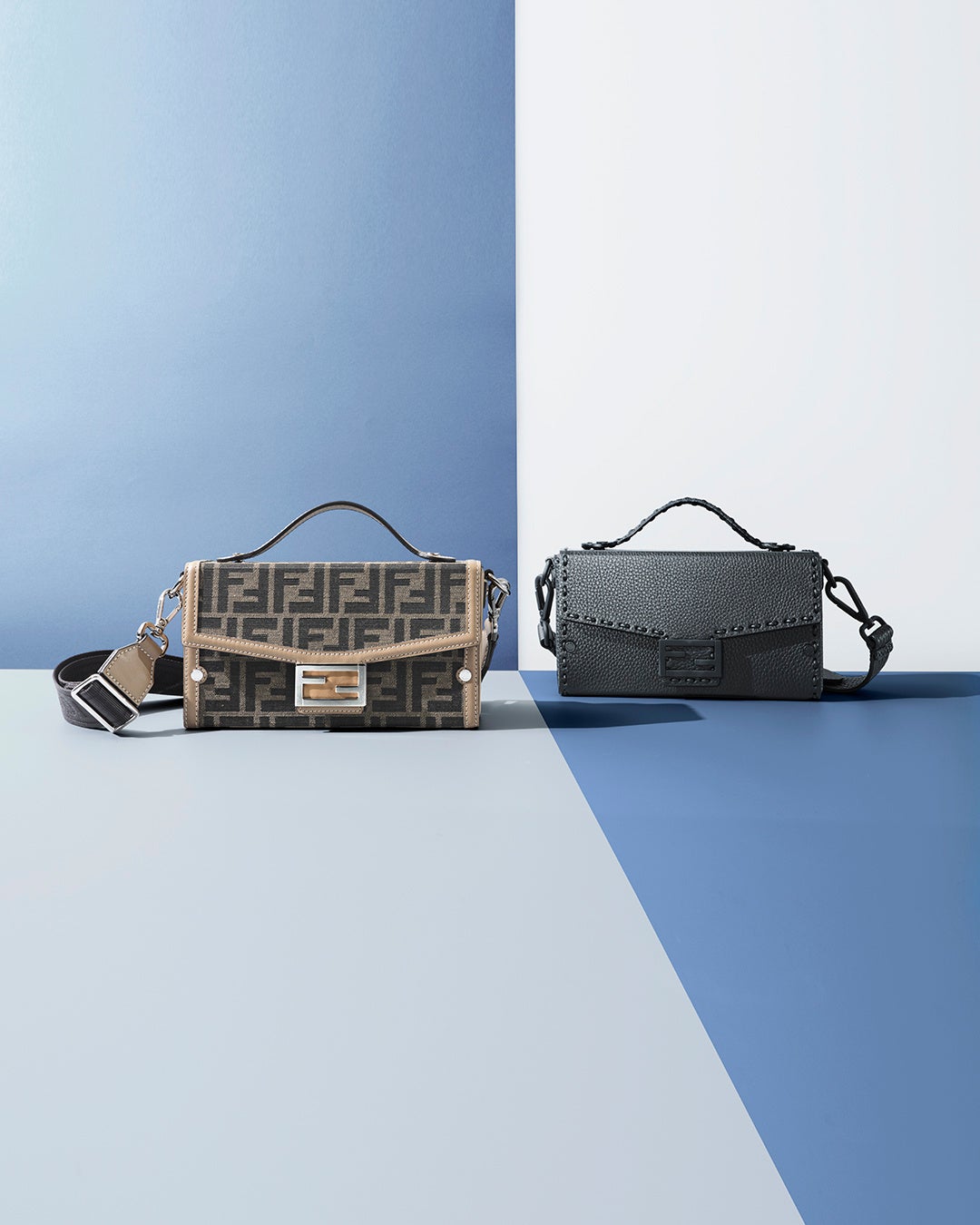 「バゲット ソフト トランク」(FF ジャガード)¥297,000/「バゲット ソフト トランク」バゲット ¥404,800