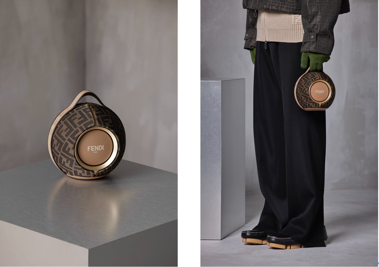 フェンディ、限定ポータブルスピーカー「フェンディ x デビアレ マニア フェンディ、限定ポータブルスピーカー「フェンディ x デビアレ マニア