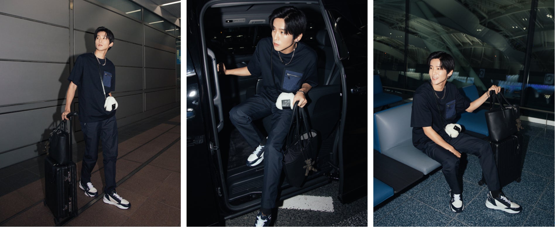 【目黒蓮着用】FENDI フェンディ マッチ スニーカー 目黒蓮がフェンディのトータルルックを纏って登場