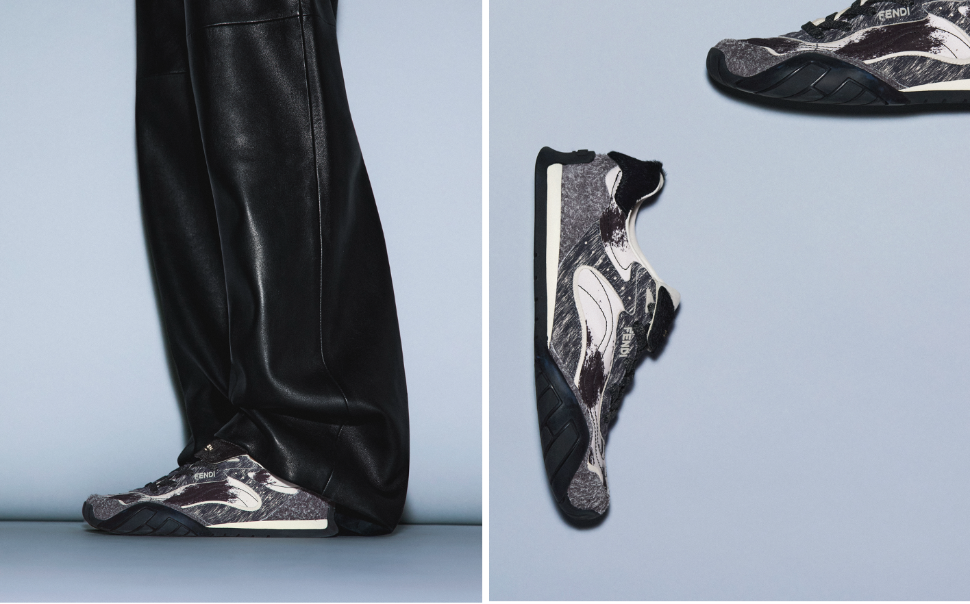 フェンディ、走れるスリングバックシューズ「コリブリ」のメイド