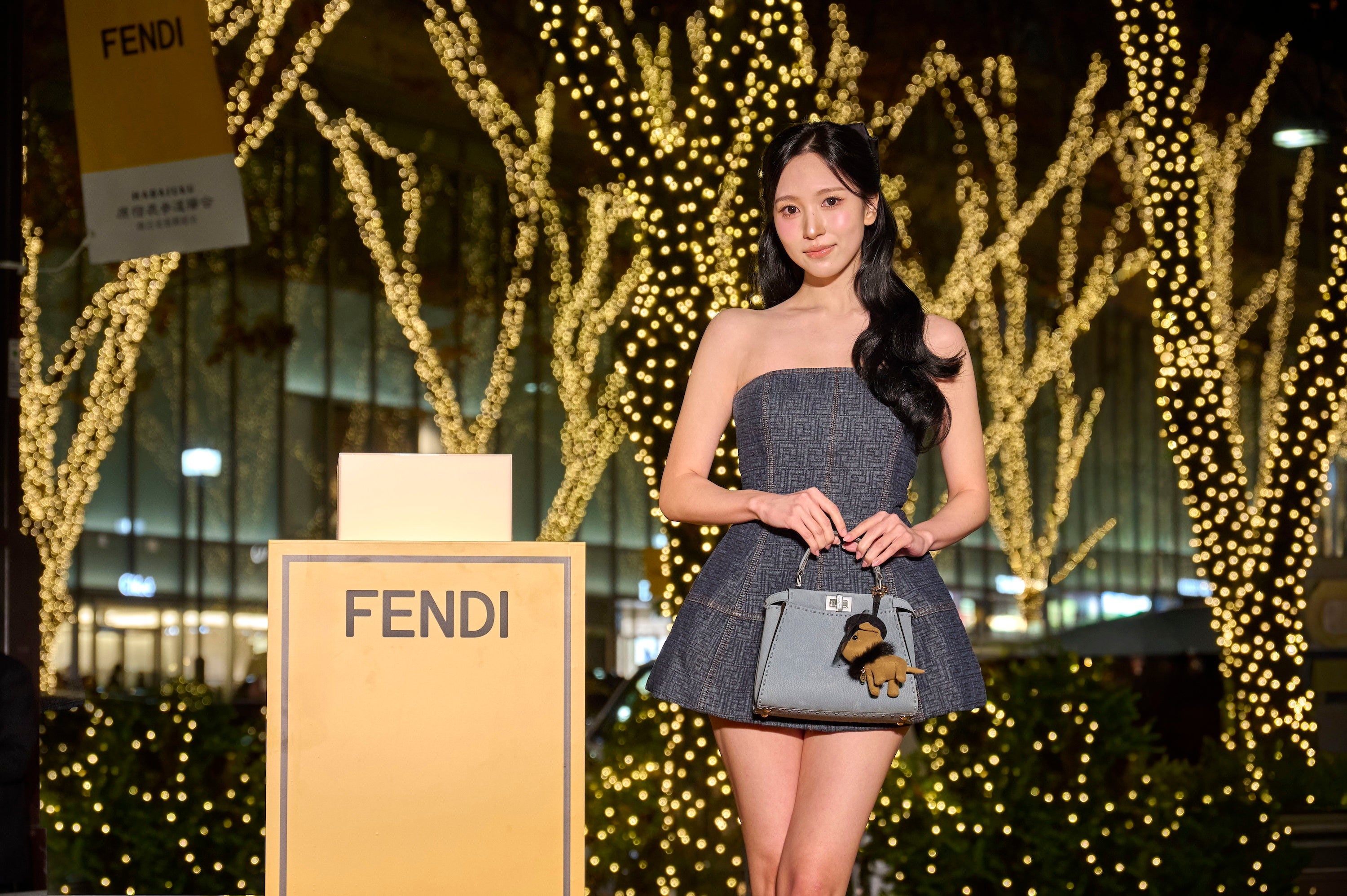 カタナ　不知火　15ポンド　美品 MINAさんが「表参道 フェンディ イルミネーション 2025」の点灯式に