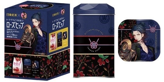 刀剣乱舞日東紅茶コラボグッズ　4つセット 日東紅茶」×「刀剣乱舞ONLINE」リーフティーコラボセット公式