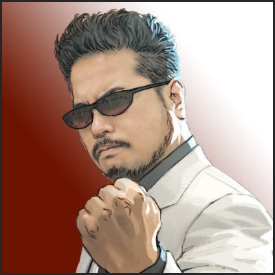 原田勝弘氏。『鉄拳』シリーズのディレクター・プロデューサーを務める傍ら、自らYouTubeチャンネル「はらだのばぁー」を開設するなど、さまざまな領域にて発信を続けている。