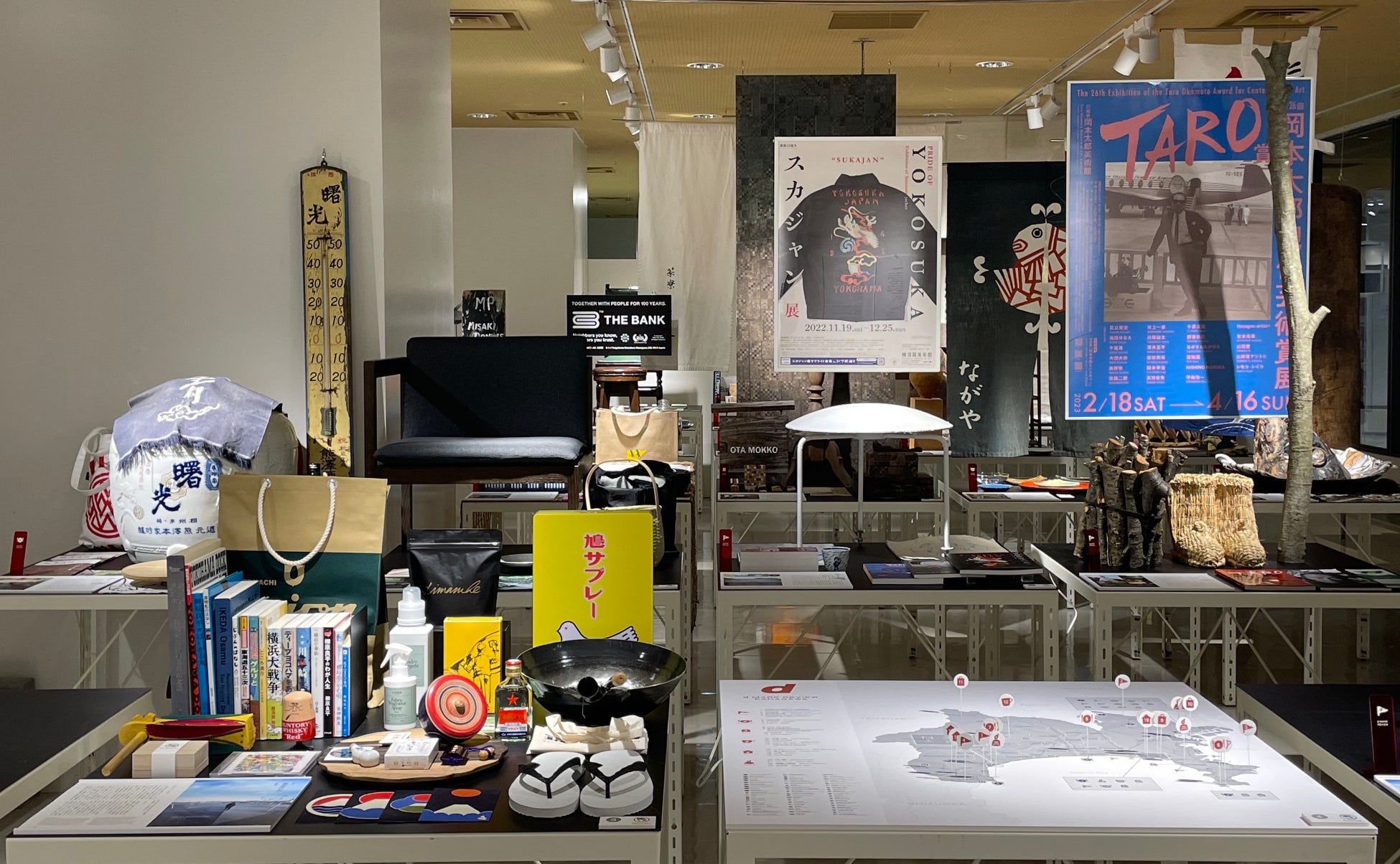 渋谷ヒカリエ・d47 MUSEUMでの展覧会イメージ(2023年開催の神奈川展)