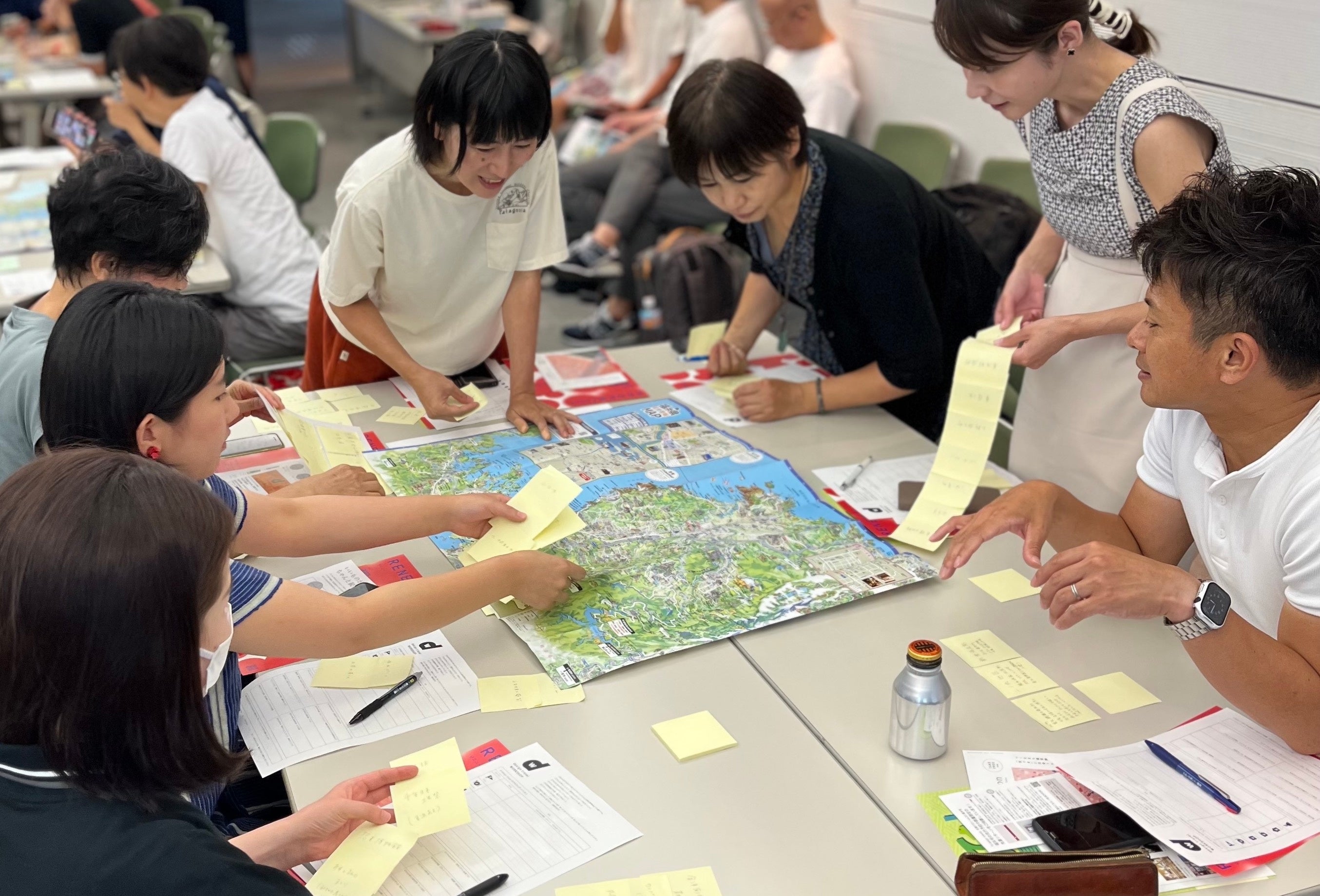 2023年8月に開催したworkshopの様子（福井県国際交流会館）