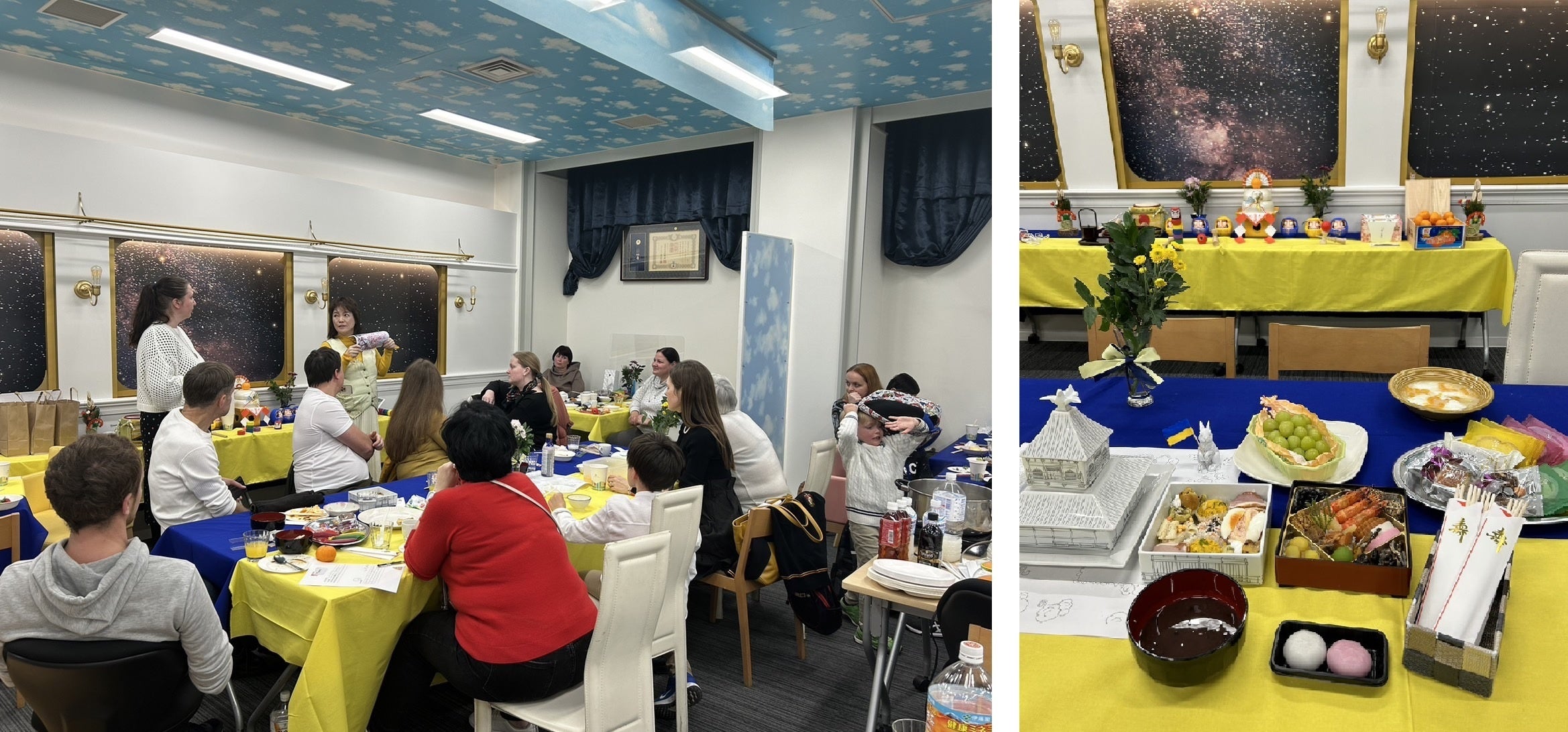 2022年12月30日～1月3日「ウクライナ避難民のための日本の年末年始と心のケア」の様子