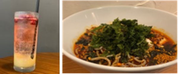 館内店舗の提供メニュー一例