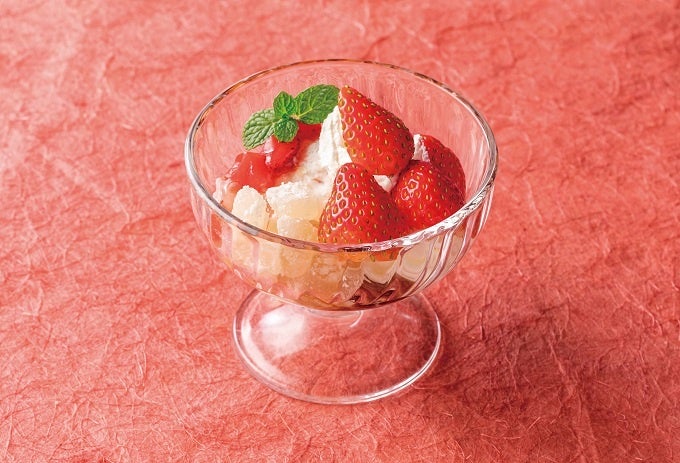 もっちりイチゴサンデー