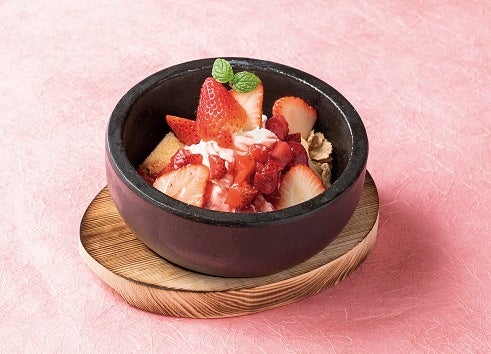 ストーンアイスいちごのショートケーキ