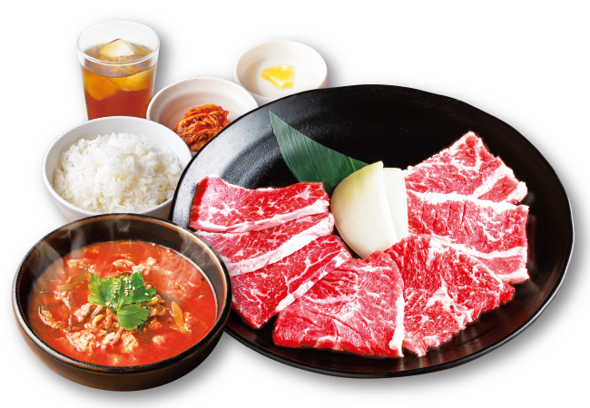 スペシャルランチ ワイルドカルビ＆ワイルドロース